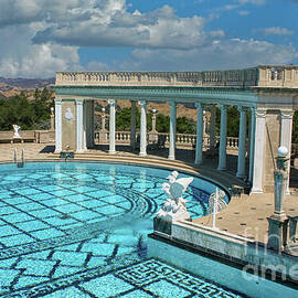 Swimming pool Hearst Castle by Patricia Hofmeester