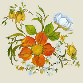 Sylvan Posy I by Angeles M Pomata