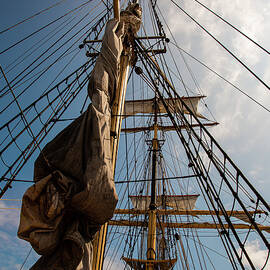 Tall Ship Masts And Rigging by Dale Kincaid