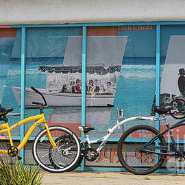 Tandem Bikes Balboa California  by Chuck Kuhn