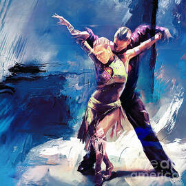 Tango Couple Dance WED23e by Gull G
