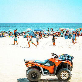 Teens at the Beach by Colleen Kammerer