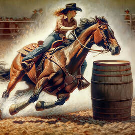 The Barrel Racer by Donna Kennedy