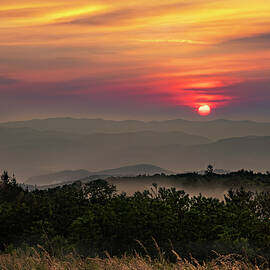 The Beauty Spot Unaka Mountains by Theresa D Williams Smoky Mountains