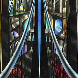 The Brooklyn Bridge, 1939 by Joseph Stella