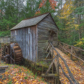 The Cable Mill in Cades Cove - Artistic 3 by Steve Rich