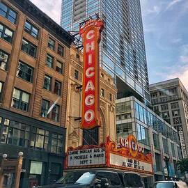 The Chicago Theater by Miriam Danar