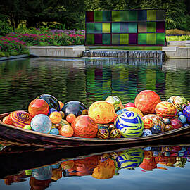 The Colorful Garden  by Sylvia Goldkranz