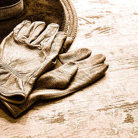 The Cowboy Gloves - Sepia