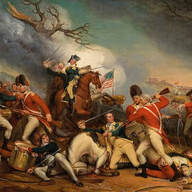 The Death of General Mercer at the Battle of Princeton, 1777 by John Trumbull