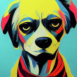 The Dog - Composition 3 by Andrew Wanhol