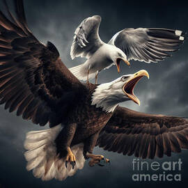 The Eagle And The Seagull  by Bob Christopher