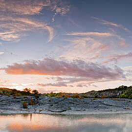 The End of the Day at Pedernales Falls State Park Johnson City Texas Hill Country by Silvio Ligutti