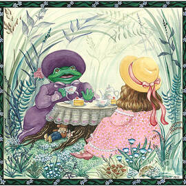 The frog and a girl by Nonna Mynatt