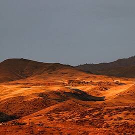 The Golden Hour in the Mountains by Bobbie Moller