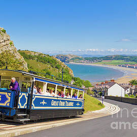 The Great Orme tramway, Llandudno, Wales by Neale And Judith Clark