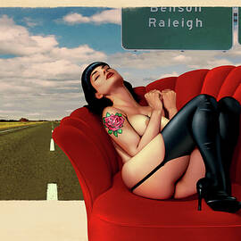 The Highway Pinup by Udo Linke