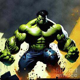 The Hulk by Esoterica Art Agency