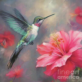 The Hummingbird And The Hibiscus by Tina LeCour