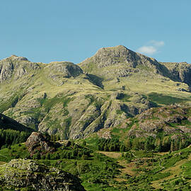 The Langdale Pikes by Andy Millard