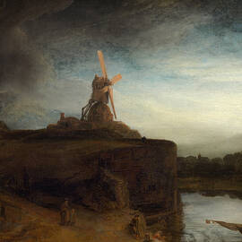 The Mill 1640s by Rembrandt