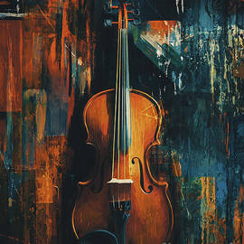 The old violin by Andrzej Szczerski
