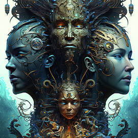 The Oracle Machine, 03 by AM FineArtPrints