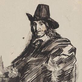 The Painter Jan Asselijn or  Crabbetje by James Ensor