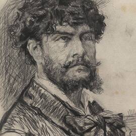 The Poet Jean Richepin by James Ensor