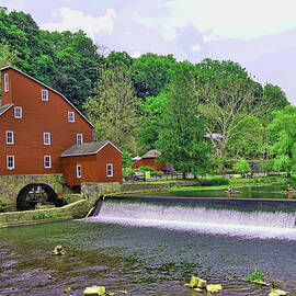 The Red Mill # 2 - Clinton, N.J. by Allen Beatty