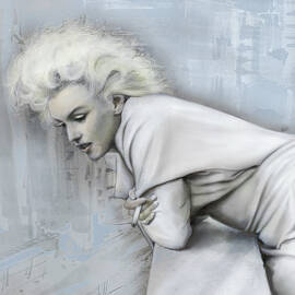 Marylin Monroe The Roof  by Mark Tonelli