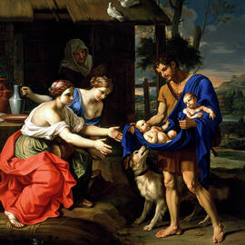 The Shepherd Faustulus Bringing Romulus and Remus to His Wife by War Is Hell Store