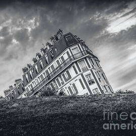 The Sinking House Paris France by Kim Mulholland