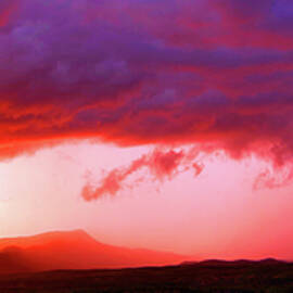The Storm At Sunset, Panorama by Douglas Taylor