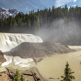 The Thunderous Wapta Falls by Pierre Leclerc Photography