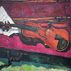 The Violin - VBP190210 by Vera Bondare