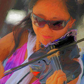 The Violinist by Judy Vincent