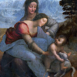 The Virgin and Child with Saint Anne, 1503 by Leonardo da Vinci