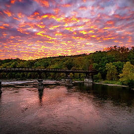 The Youghiogheny at Sunset by Holly April Harris