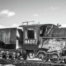 This Old Train - Black And White by Beautiful Oregon