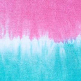 Tie dye pattern on cotton fabric abstract background by Julien