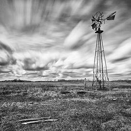 Time passing by on the prairie by Roxanne Westman
