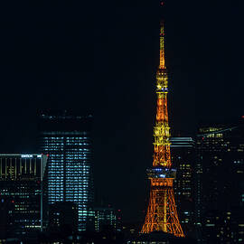 Tokyo Tower at Night by John Daly