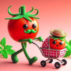 Tomato Family Outing by Deb Beausoleil