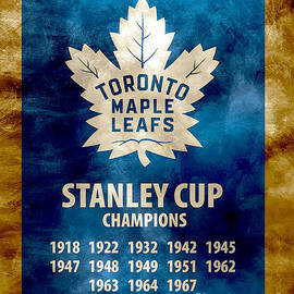 Toronto Maple Leafs Banner by Steven Parker