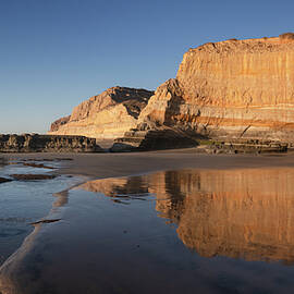 Torrey Pines Reflection on a Clear Day by William Dunigan