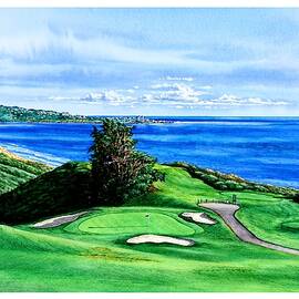TORREY PINES, TORREY PINES  GOLF COURSE SAN DIEGO CALIFORNIA by John YATO