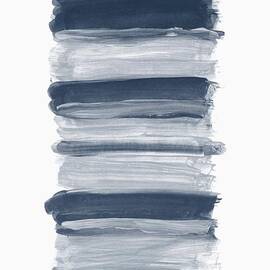 Touching Soft Turquoise Teal Blue Watercolor Abstract #1 #painting #decor #art  by Anita Bella Jantz