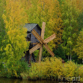 Traditional Russian Windmill by Tina W