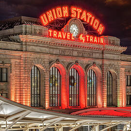 Travel by Train - Denver Union Station #4 by Stephen Stookey